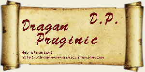 Dragan Pruginić vizit kartica